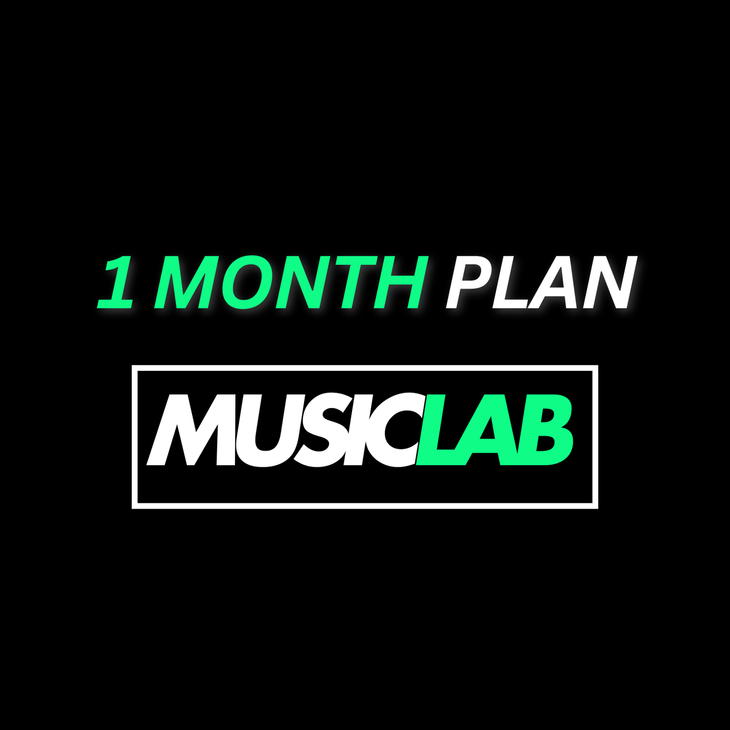1 Month Subscription Plan